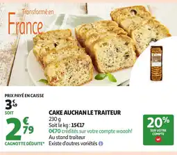 Auchan Cake auchan le traiteur offre