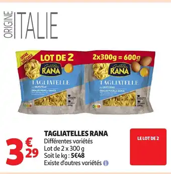Auchan RANA Tagliatelles offre