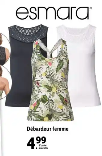 Lidl Débardeur femme offre