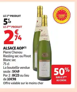 Auchan Alsace aop offre