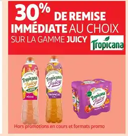 Auchan TROPICANA Sur la gamme offre