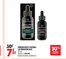 Auchan LA PROVENCALE Sérum anti-taches offre