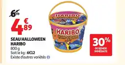 Auchan HARIBO Seau halloween offre