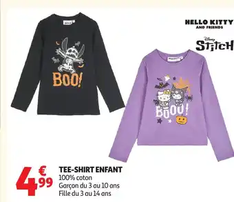 Auchan Tee-shirt enfant offre