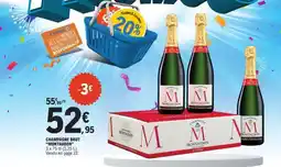 E.Leclerc CHAMPAGNE BRUT MONTAUDON offre