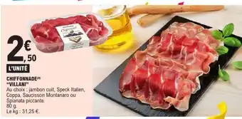E.Leclerc CHIFFONNADE VILLANI offre