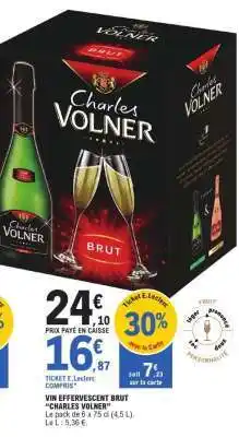 E.Leclerc Charles Volner Brut offre
