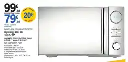E.Leclerc MICRO-ONDE GRILL 25 L offre