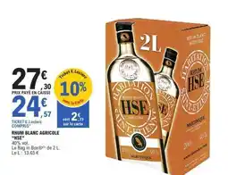 E.Leclerc Rhum Blanc Agricole Hse offre
