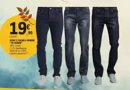 E.Leclerc JEAN 5 POCHES HOMME TK DENIM offre