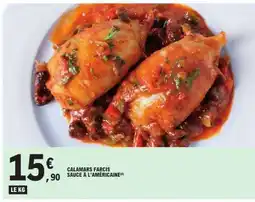 E.Leclerc Calamars Farcis Sauce à l'Américaine offre