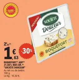 E.Leclerc Roquefort Aop offre