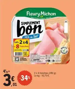 E.Leclerc Fleury Michon Simplement Bon offre