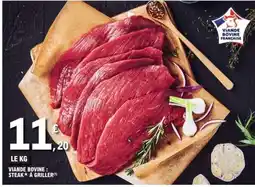 E.Leclerc Viande bovine : steak** à griller offre