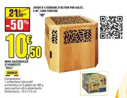 E.Leclerc MINI ABSORBEUR D'HUMIDITÉ 'BALI' offre
