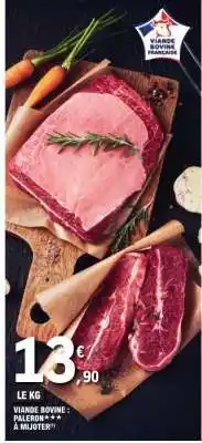 E.Leclerc Viande Bovine : Paleron offre