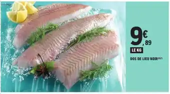 E.Leclerc DOS DE LIEU NOIR offre