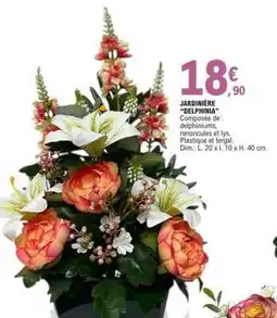 E.Leclerc JARDINIÈRE “DELPHINIA” offre