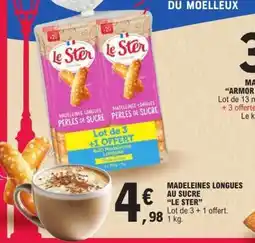 E.Leclerc MADELEINES LONGUES AU SUCRE “LE STER” offre