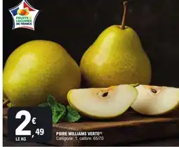 E.Leclerc POIRE WILLIAMS VERTE offre
