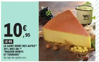 E.Leclerc LE SAINT MONT DES ALPES offre
