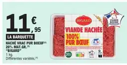 E.Leclerc Viande Hachée 100% Pur Bœuf offre