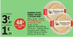 E.Leclerc HOUMOUS EXTRA-FORMAT SPÉCIAL offre