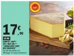 E.Leclerc Comté Aop Juraflore Fort Des Rousses offre