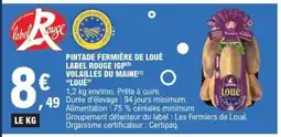 E.Leclerc PINTADE FERMIÈRE DE LOUÉ offre