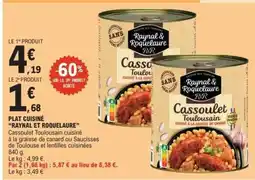 E.Leclerc Cassoulet Toulousain offre