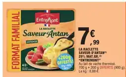 E.Leclerc La Raclette Saveur d'Antan offre
