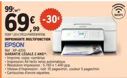 E.Leclerc Epson Imprimante Multifonction offre