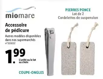 Lidl Accesoire de pédicure offre