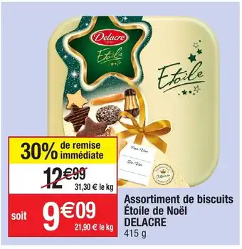 Migros Assortiment de biscuits Étoile de Noël offre