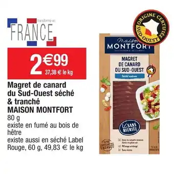 Migros Magret de canard du Sud-Ouest séché & tranché offre