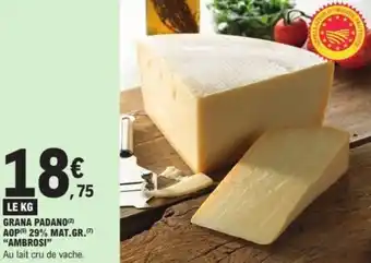 E.Leclerc Grana padano aop offre