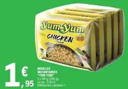 E.Leclerc Nouilles instantanées yum yum offre