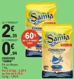 E.Leclerc Couscous samia offre