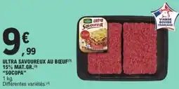 E.Leclerc Ultra savoureux au bœuf offre