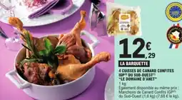 E.Leclerc 4 cuisses de canard confites offre