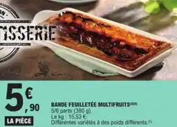 E.Leclerc Bande feuilletée multifruits offre