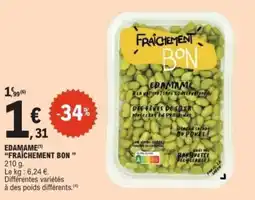 E.Leclerc Edamame fraîchement bon offre