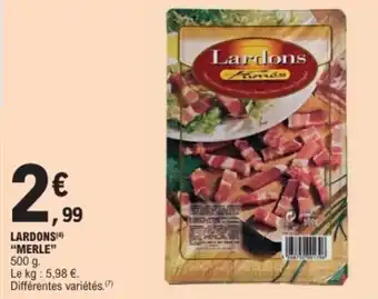 E.Leclerc Lardons merle offre