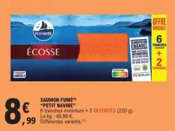E.Leclerc SAUMON FUMÉ offre