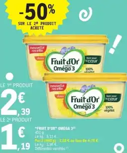 E.Leclerc Fruit d'or omega 3 offre