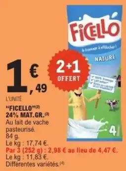 E.Leclerc Ficello 24% mat.gr. offre