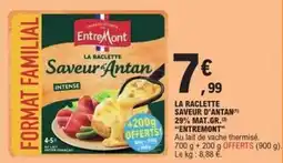 E.Leclerc La raclette saveur d'antan 29% mat.gr. offre