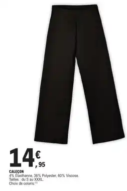 E.Leclerc Caleçon offre