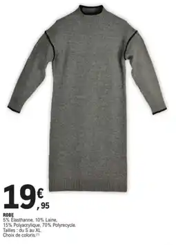 E.Leclerc Robe offre
