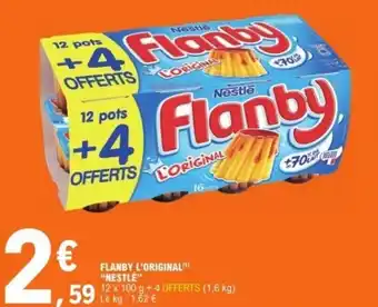 E.Leclerc Flanby l'original nestlé offre
